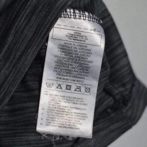 Mens Adidas Grey Shirt Size L (100% polyester) - Picture 4 of 4